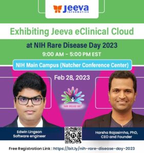 Exhibiting Jeeva eClinical Cloud