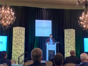 Harsha Simha Presenting Jeeva Accelerate 2022