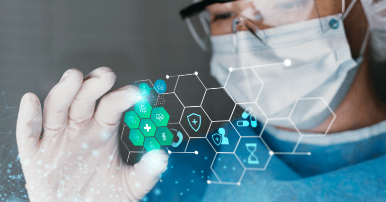 A Staff Using Digital Tools for Clinical Trials