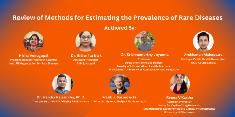 Article led by Harsha with multi-center collaboration among leading professional from the reputed institutions.
