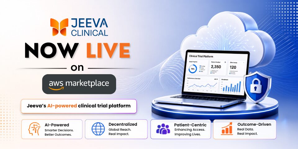 Jeeva Clinical Trials Unified AI-Software Platform Debuts on AWS Marketplace